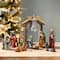 Glitzhome® Multicolor Resin Nativity Figurine Set